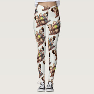 Leggings Je suis Tickled que ce Prickle aime à Pickle!