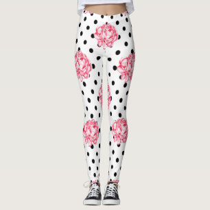 Leggings Jeu de tapisserie florale