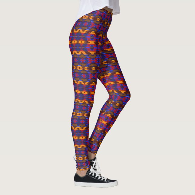 Leggings Jeux d'hiver 46A-B d'options amérindiennes moderne (Droite)