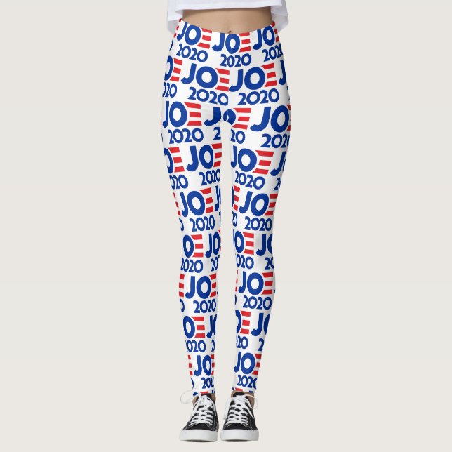 Leggings Joe Biden 2020 Personnalisable Yoga Arrière - plan (Devant)