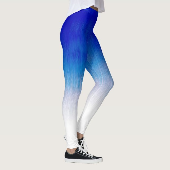 Leggings Jogging Royal Blue Ice Rain Design (Droite)