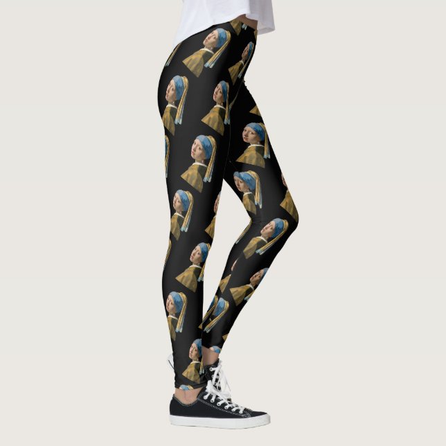 Leggings Johannes Vermeer - Fille avec une oreille perle (Droite)