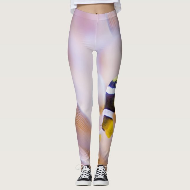 Leggings joli bébé anemone poisson (Devant)
