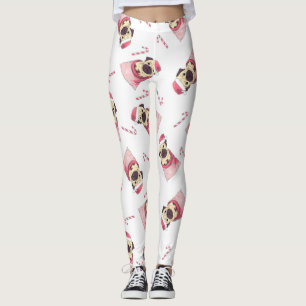 Leggings Joli Carlin de Noël Motif