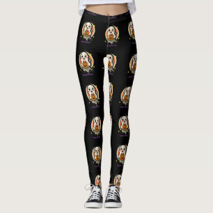 Leggings Joli Fantôme Tenant un Seau de Bonbons à la Citrou
