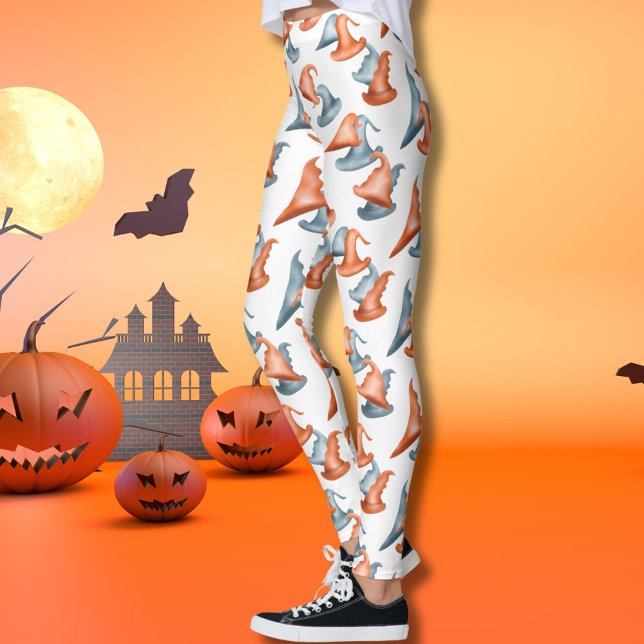 Leggings Joli Halloween Casquette sorcier (Créateur téléchargé)