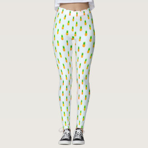 Leggings Joli motif de ananas tropical