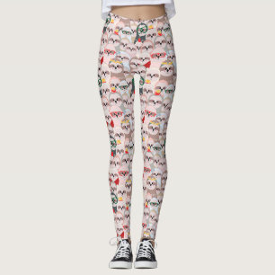Leggings Joli Motif de fentes