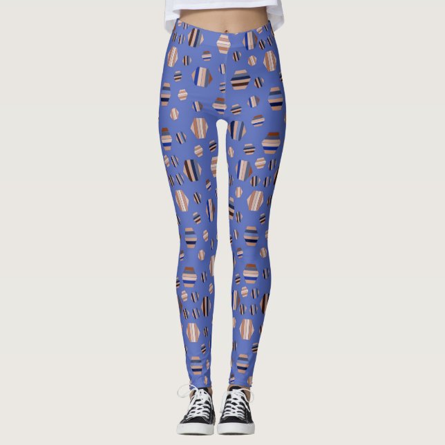 Leggings Joli Motif d'été (Devant)