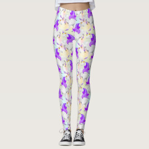 Leggings Joli Pastel Princess Unicorn avec des chaussures e