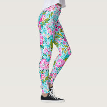 Joli rose Aqua Bleu Chic tendance Pastel Floral