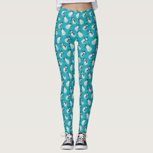 Leggings Joli Snowman avec Beanie Illustration