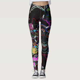 Leggings Jolies dames SR 2020 - Neon Mardi Gras