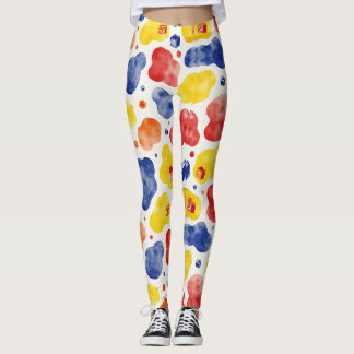 Leggings Jouer Chunky Motif de camouflage irrégulier