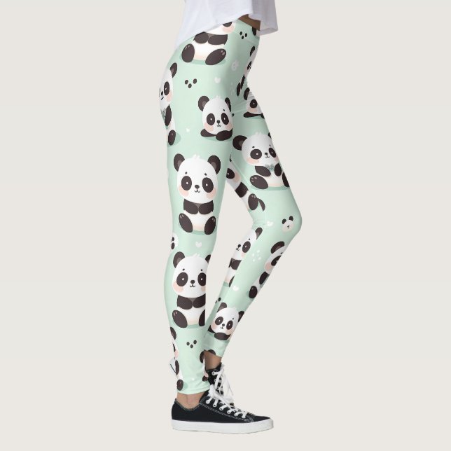 Leggings Jouer Motif Panda (Droite)
