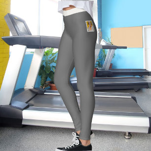 Leggings Jour de match Maman de l'animal de compagnie Métal