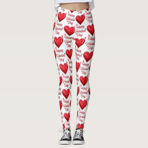 Leggings Joyeuse Saint-Valentin