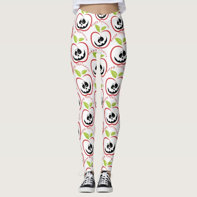 Leggings Joyeux Appleween Jack O'lantern Thunder_Cove (Devant)