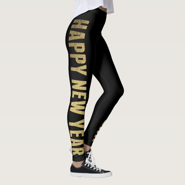 Leggings Joyeux LEGINGS DU Nouvel An (Droite)