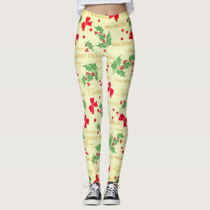 Leggings Joyeux legs de Noël