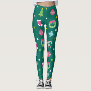 Leggings Joyeux motif de Noël