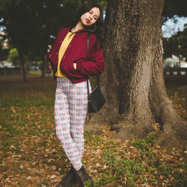 Leggings Joyeux Noël (Créateur téléchargé)