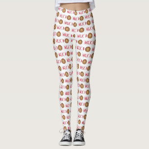 Leggings Jus De Lait Chocolat Chip Cookies Snack Aliments F