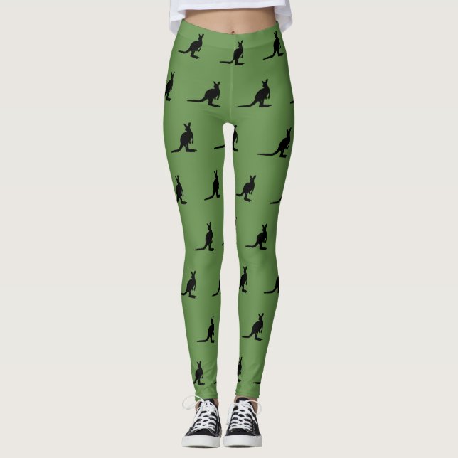 Leggings Kangaroo Australiana (Devant)