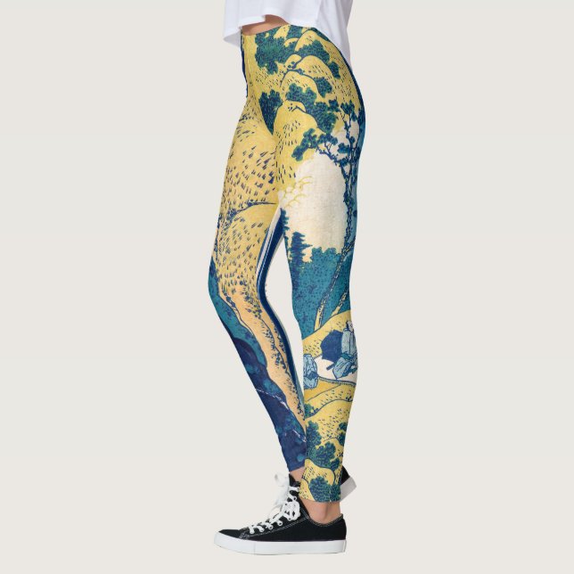 Leggings Katsushika Hokusai - Chutes Amida (Gauche)