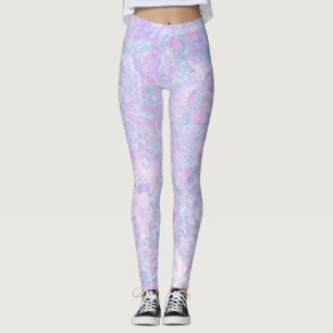 Leggings Kawaii Cute Boho Tourbillonnant Pastel Coton Candy