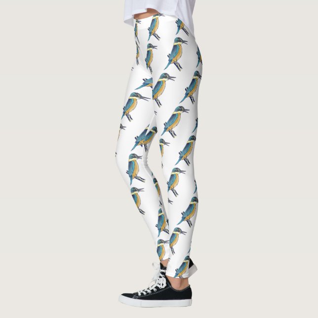 Leggings Kotare Kingfisher NZ BIRD (Gauche)