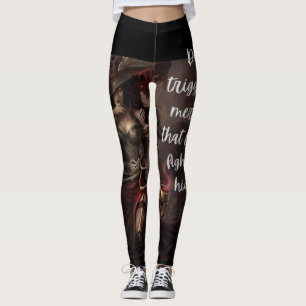 Leggings La Bête Au-Delà De Mon Masque