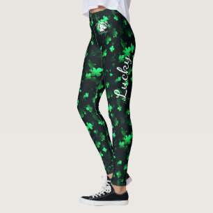 Leggings La blonde et s'est cassée - "personnalisez ces"