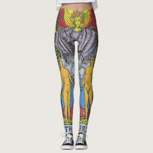 Leggings La carte de tarot des Amants Lecture de tarot