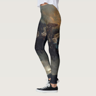 Leggings La chasse sauvage d'Odin, 1872 par Peter Nicolai A