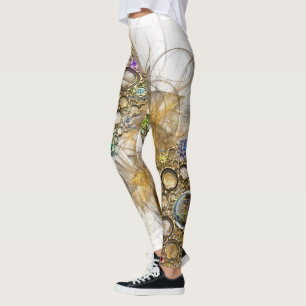 Leggings LA CONNEXION DE PROSPÉRITÉ : Gemmes de la fortune