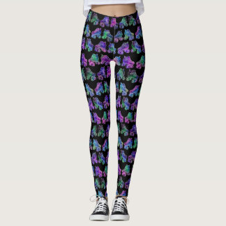 Leggings La galaxie patine des guêtres