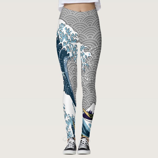 Leggings La Grande Vague (Devant)