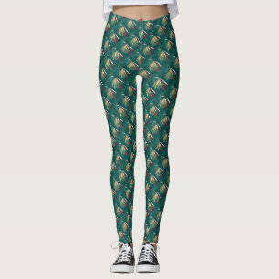 Leggings La mouche humide d'aileron de truite, pêche de