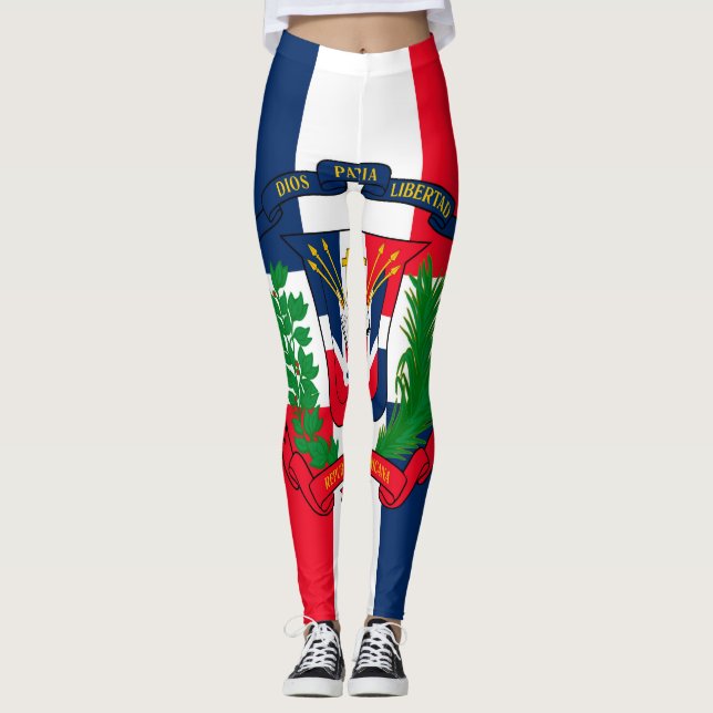 Leggings La République Dominicaine (Devant)