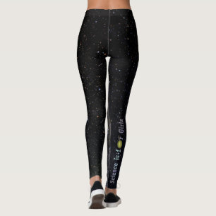 Leggings La science est pour les filles - Logo de veau