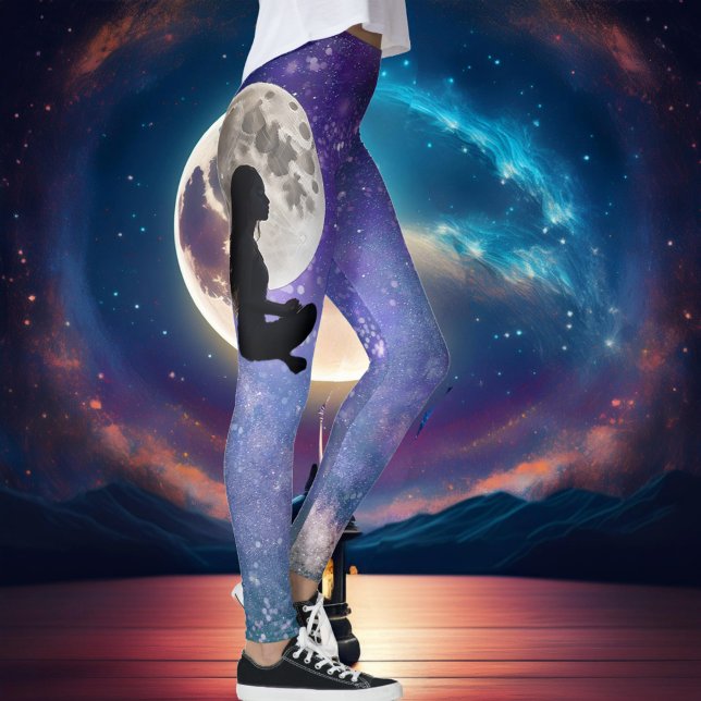 Leggings La sérénité lunaire de l'harmonie (Créateur téléchargé)