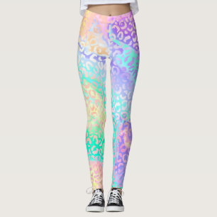 Leggings La série Iridescent Leopard Design 3
