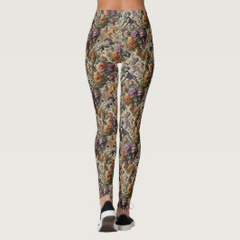 Leggings La verdure sauvage - gothique victorien