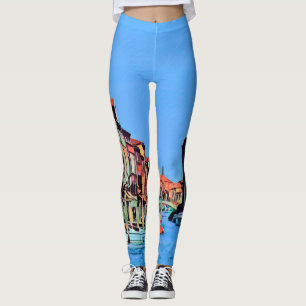 Leggings Lagon vénitien - MURANO - vue