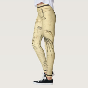 Leggings L'aile de Léonard de Vinci sur la machine volante 