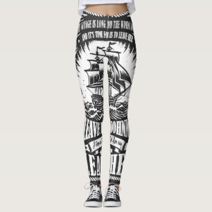 Leggings "Laisse-La, Johnny, Laisse-La", Inspiré Par Sea Sh