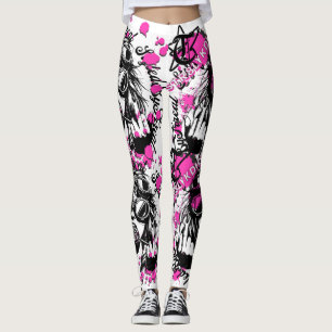 Leggings Laissez votre expression parler dans votre mode