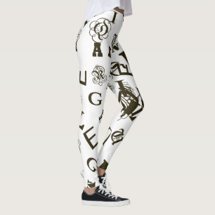 Leggings L'alphabet