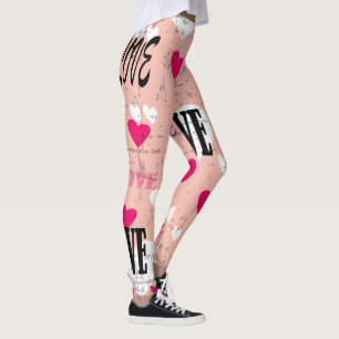 Leggings L'Amour de la Saint Valentin